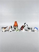 (6) Goebel Bird Figurines