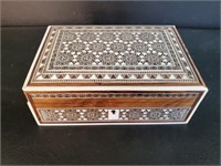 Important Inlaid Trinket / Jewelry Box