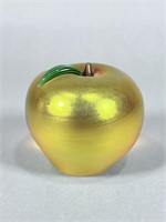 Orient & Flume Glass Apple Paperweight