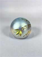 Tulip Paperweight Signed SK