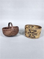 Split Oak and Native American Baskets