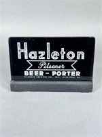 Hazelton Beer Porter Glass Sign Pilsner Brewing Co