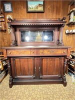 Victorian Eastlake Style Sideboard Server