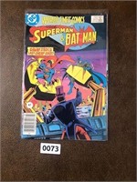 DC Superman & Bat man comic book