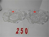 Vintage Indiana Glass Bowls - Set of 2