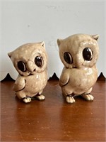 Vintage Ceramic Owls