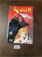 DC Scarlett comic book as pictured