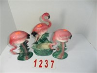 Flamingos - Set of 3