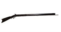antique American long rifle S.Small octogan barrel