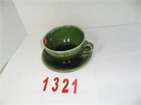 Brush USA #39 Cup on Plate