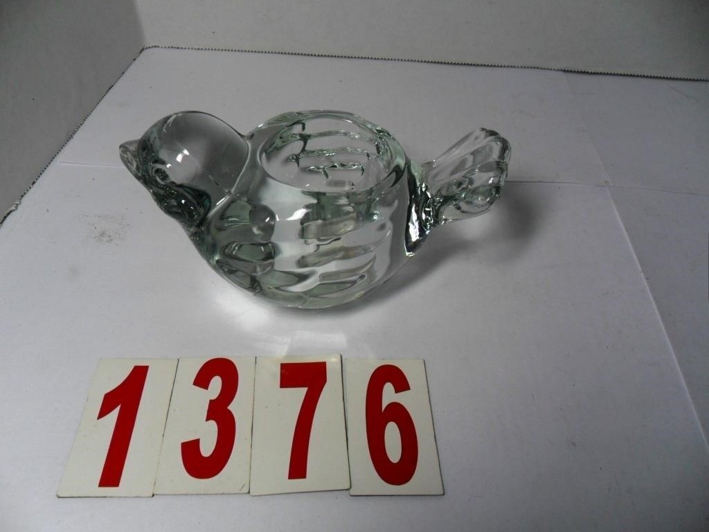 Indiana Glass #12689 Bird Votive Candle Holder