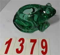 Indiana Glass #07138 Frog Votive Candle Holder