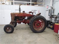 Farmall M wide front , Power steering