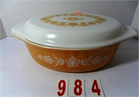 Pyrex 2.5 Quart Casserole Dish With Lid-2