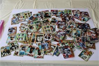 Football Trading Cards as Found
