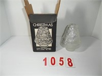 L.E. Smith 1350 Crystal Christmas Candle light