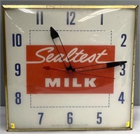 SealTest Milk Advertising Pam Clock Co