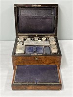 1872 Presentation Vanity Box Sterling Covers
