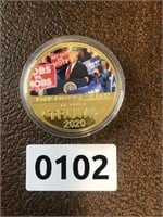 Trump 2020 Coins as pictured