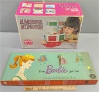 Barbie Game & Karosel Kitchen Toys