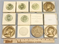 Felix Marti Ibanez Commemorative Bronze Medals