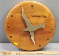 Craftman's Gallery Shorebird Clock