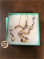 Jewelry set as pictured with box sell or gift 57