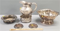 Antique Silverplate Hollow Ware Lot Collection