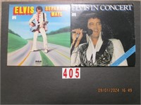 Elvis Separate Ways & Elvis In Concert Albums