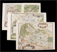 [Lot of 3] Ortelius, 16th c. Maps
