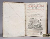 1664, Tertullian, Opera