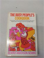The Busy People's Cookbook 1971 First Edition