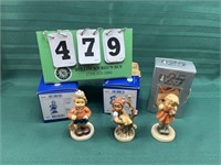(3) Hummel Figurines in Original Boxes