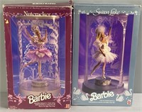 2 Barbie Swan Lake Dolls & Boxes