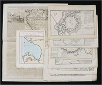 Lots of 17th-18th c. Plans/Maps
