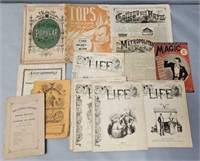 Antique Periodicals & Magazine Lot Collection