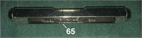 Stanley 3-inch No. 31 nickel plated pocket level