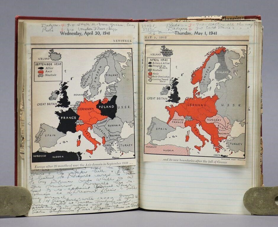 World War II, Diary/Journal