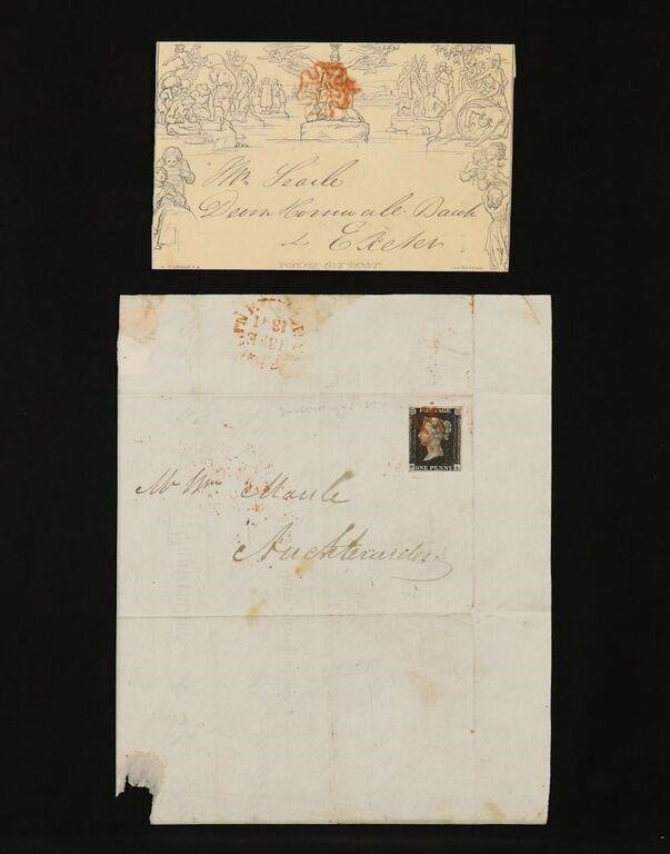 [Philately, Penny Black, Early Postage]