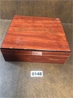 Cigar Box wood Vintage Rare Romeo 9x8x3