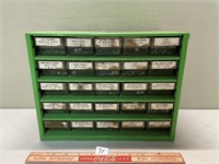 25 SLOT ORGANIZER FOR BOLTS AND NUTS