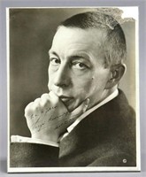 Sergei Rachmaninoff, Signed Photo