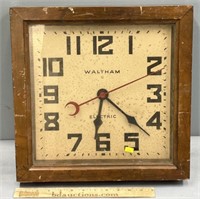 Waltham Electric Wall Clock