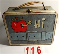 Apple with Worm Lunch Box - Ohio Art