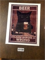 Beer Cat see details as pictured