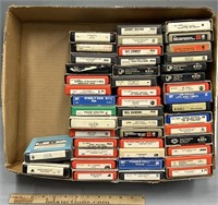 8 Track Tapes Popular Music Lot