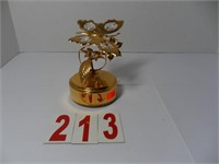 24k plated Mascot Butterfly Music Box - "Tune for