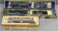 HO Engines & Tenders Trains Boxed Lot