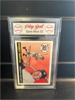 Mickey Mantle HR Card #382 Graded 10