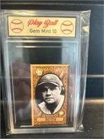 Babe Ruth Honus Wagner Cigar Card Graded 10